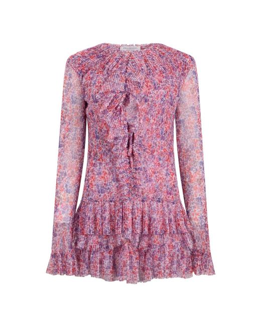 Philosophy Di Lorenzo Serafini Purple Blouses