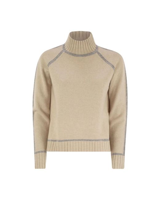 Max Mara Stijlvolle Sweater Collectie in het Natural