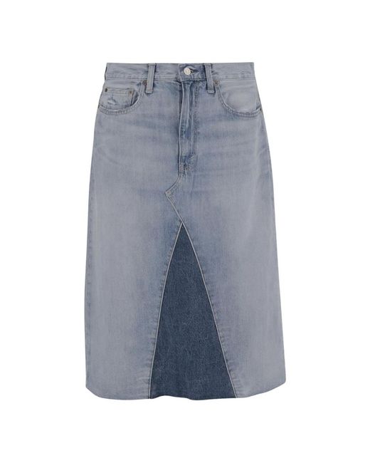 Ralph Lauren Denim Skirts in het Blue
