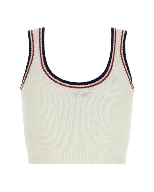 Brunello Cucinelli Brown Sleeveless Tops