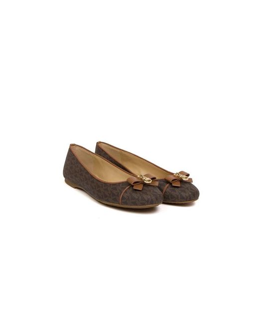 Michael Kors Brown Ballerina Shoes