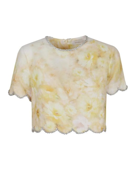 Zimmermann Natural T-Shirts