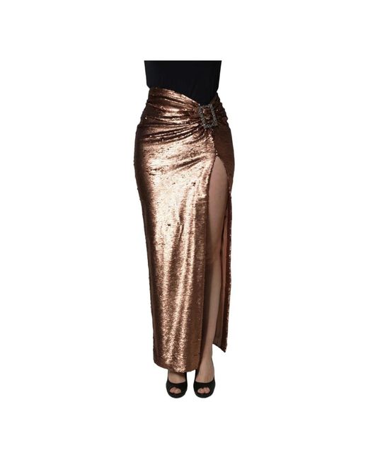 Dolce & Gabbana Maxi Rok in het Brown