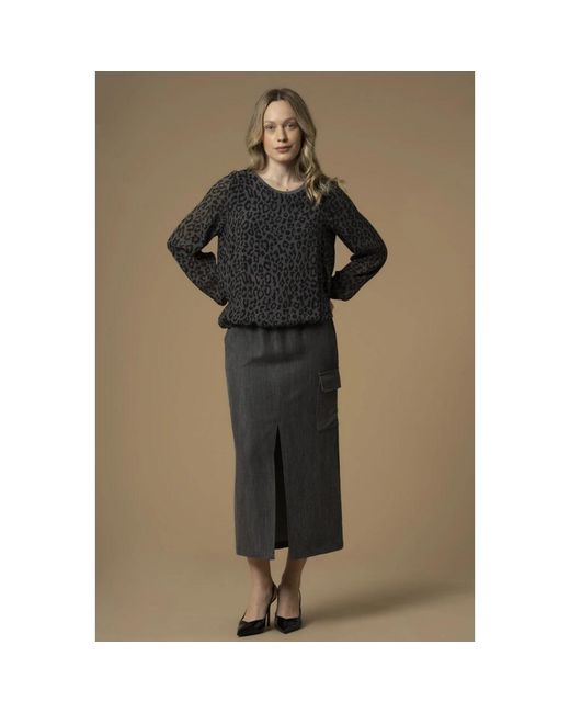 Kocca Gray Blouses
