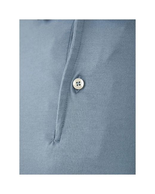 Aspesi Polo in het Blue voor heren