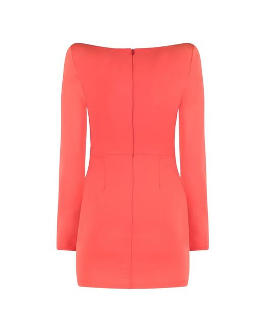 Alex Perry Kleedjes ,Rood ,Nylon Mini Jurk in het Pink