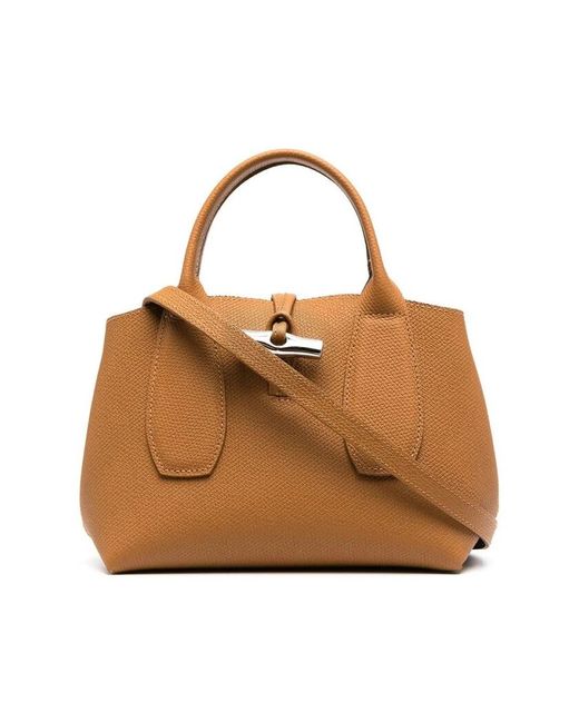 Small leather goods paris di Longchamp in Brown