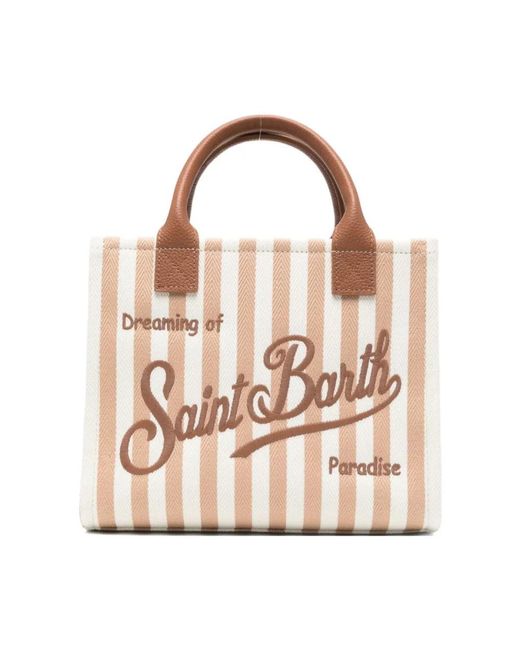 Mc2 Saint Barth Pink Tote Bags