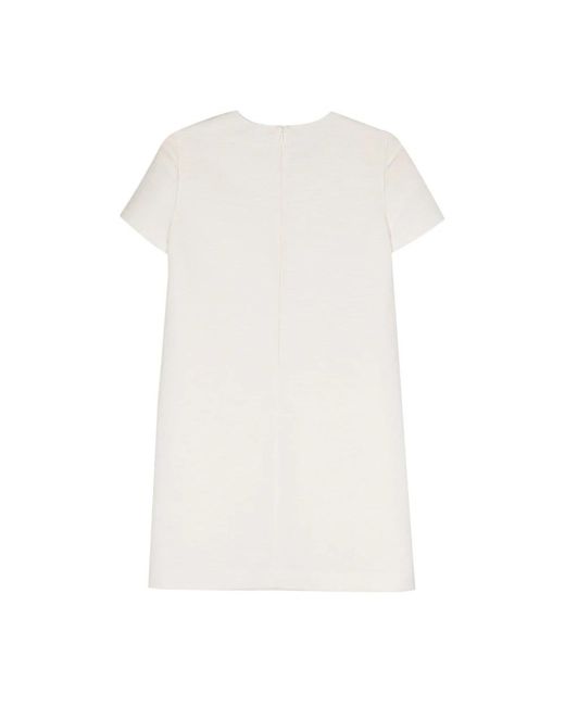 Emporio Armani White Short Dresses