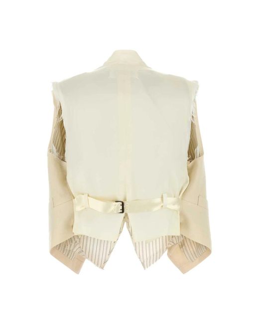 Maison Margiela Natural Waistcoats
