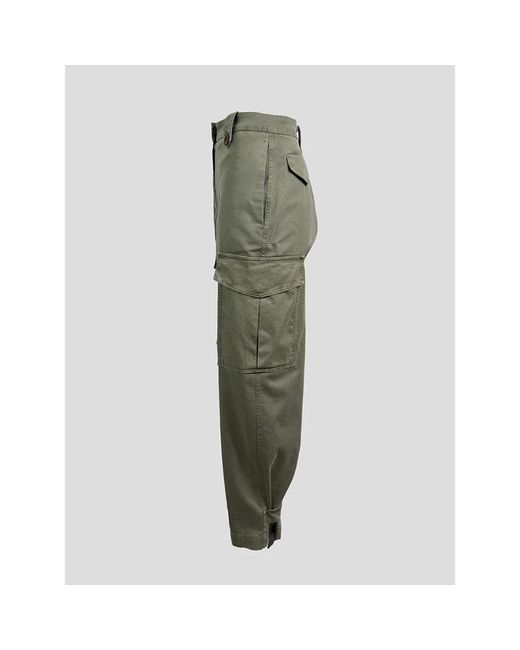 PT Torino Green Tapered Trousers