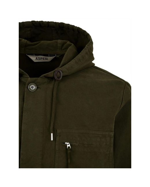 Aspesi Green Light Jackets for men