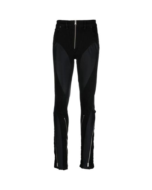 Jeans > flared jeans Mugler en coloris Black