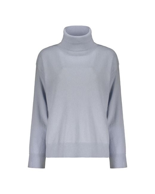 Moorer Blue Cashmere Knitwear