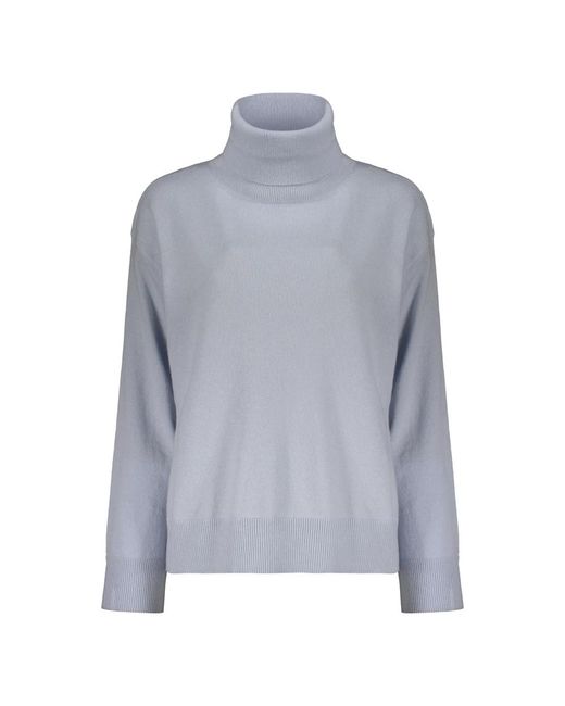 Moorer Blue Pullover Mit Langen Ärmeln