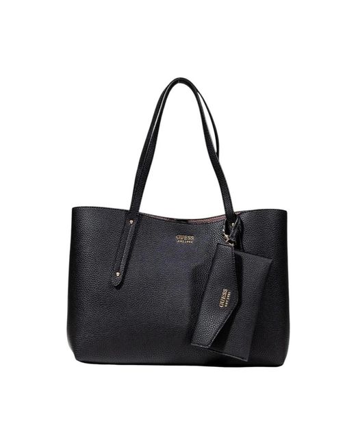 Guess Black Tote Bags