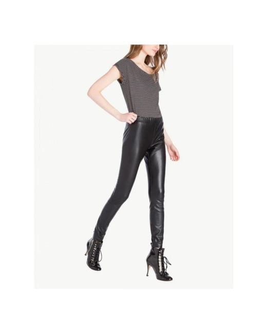 Twinset Black Leggings