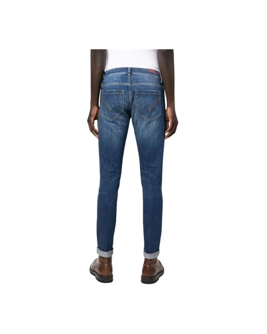 Dondup Blue Slim-Fit Jeans for men