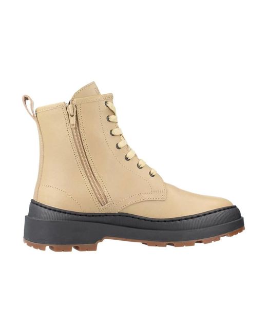 Lace-Up Boots di Camper in Natural
