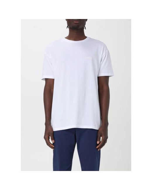 Aspesi Basic tee in White für Herren
