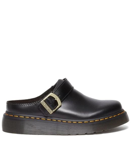 Mules di Dr. Martens in Black da Uomo