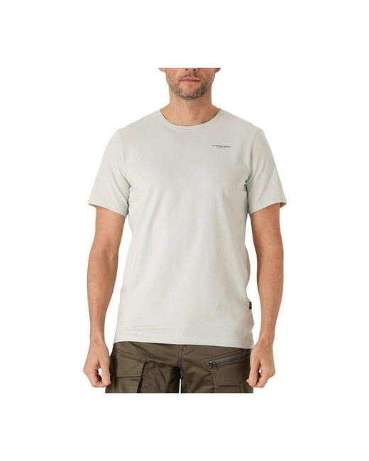 G-Star Herren Slim Base R T S/S in Gray für Herren