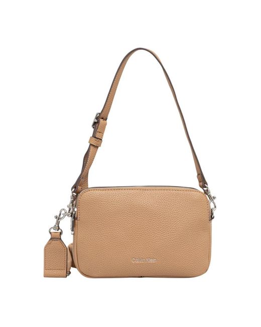 Calvin Klein Brown Shoulder Bags