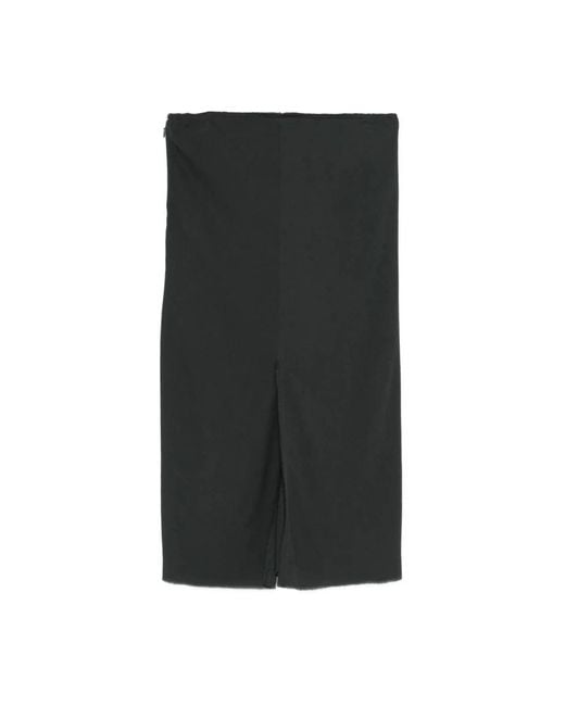 AMI Black Midi Skirts
