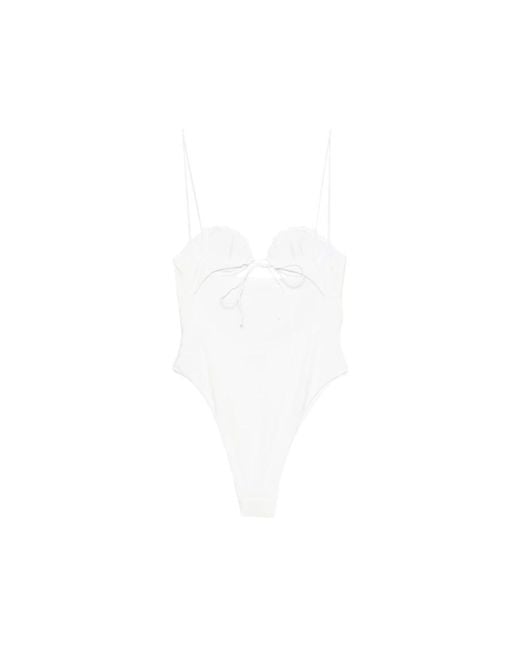 Oseree White Swimsuits
