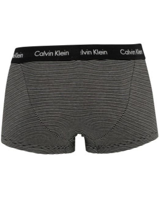 Calvin Klein Low rise trunk boxer slip 3er-pack in Black für Herren