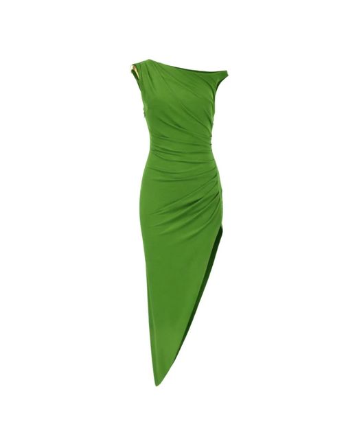 Elisabetta Franchi Green Party Dresses