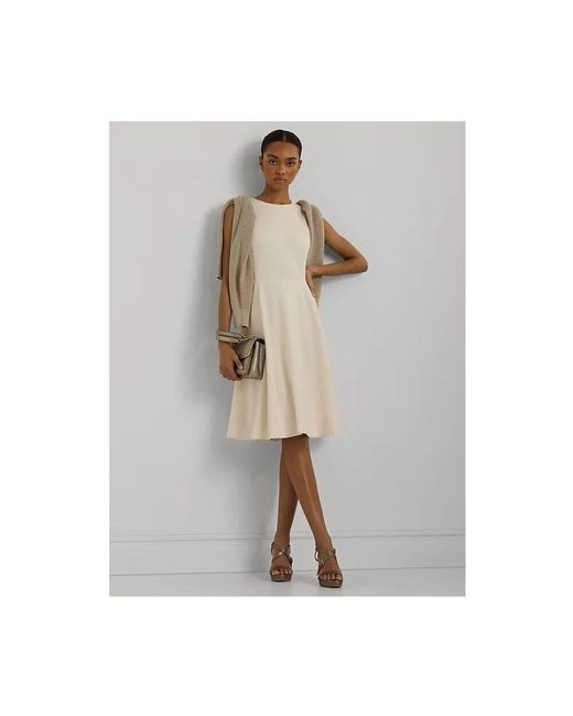 Ralph Lauren Natural Short Dresses