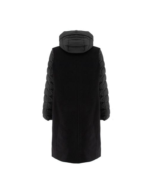 Moorer Jassen ,Zwart ,Elegante 3-In-1 Jas in het Black
