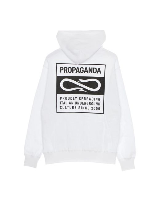 Propaganda White Hoodies for men