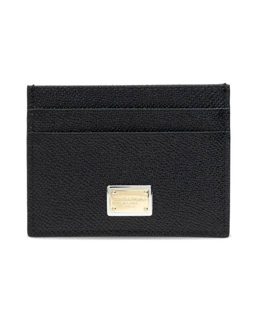 Dolce & Gabbana Black Wallets & Cardholders