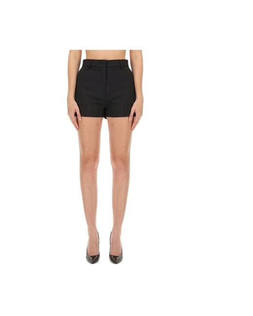 Sportmax Black Short Shorts