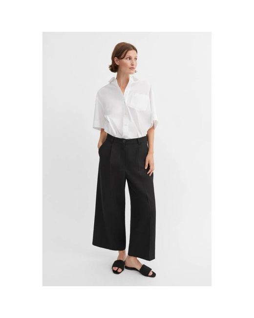 Skall Studio Black Wide Trousers