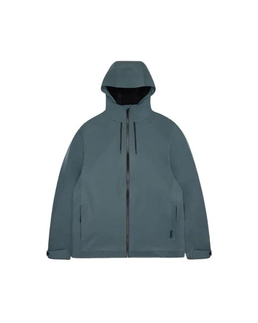 Rains Jassen ,Blauw ,Polyester Suva Softshell Jacket in het Blue