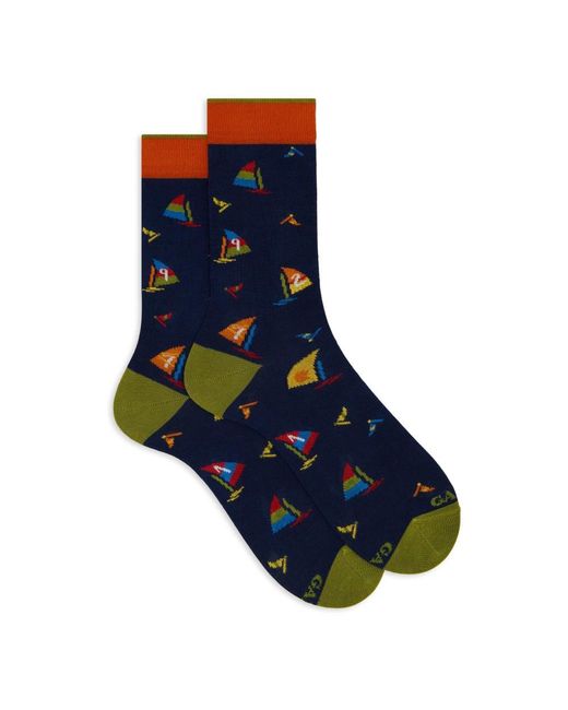 Socks Gallo pour homme en coloris Blue