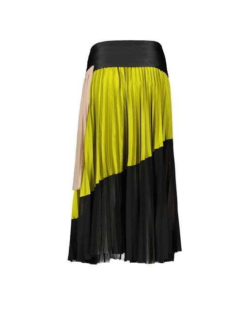 DIESEL Black Midi Skirts
