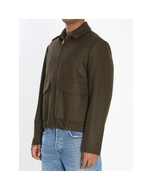 Light Jackets Barena de hombre de color Green