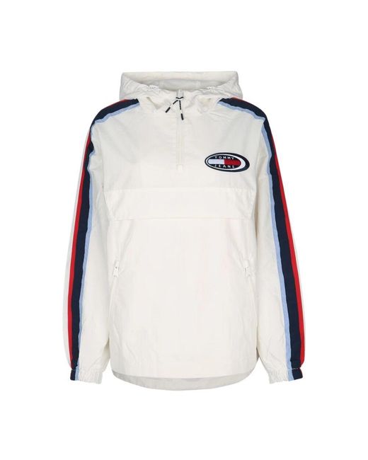 Tommy Hilfiger White Stilvolle jacke für männer
