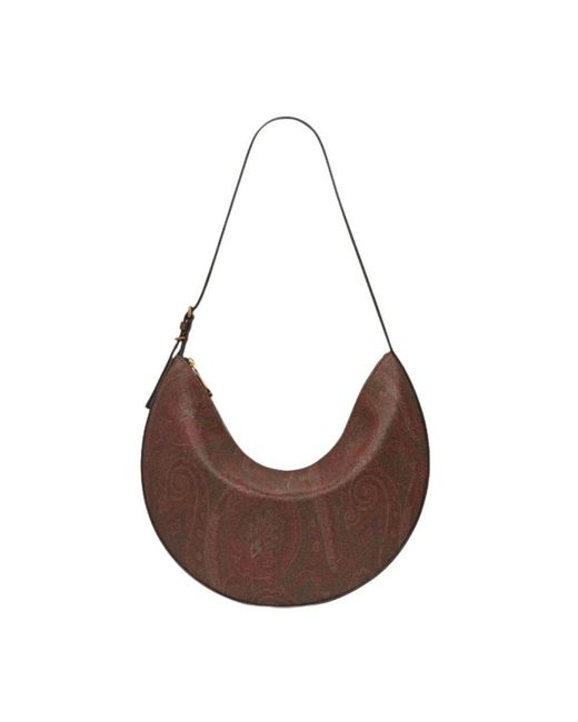 Etro Brown Shoulder Bags