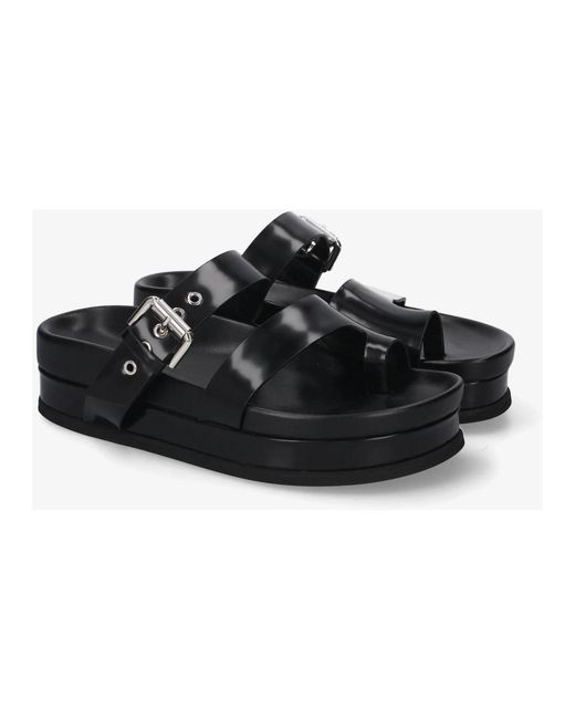 Premiata Black Sliders