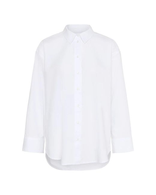 Part Two Wit Shirt Savannapw in het White