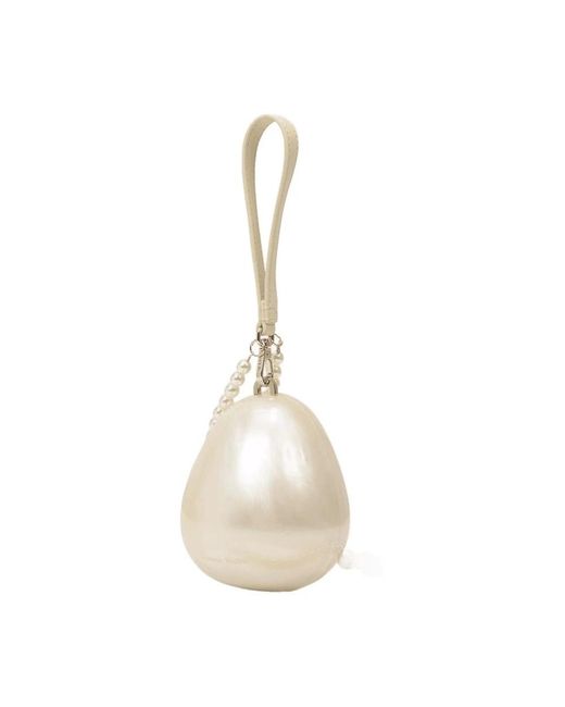 Simone Rocha White Clutches