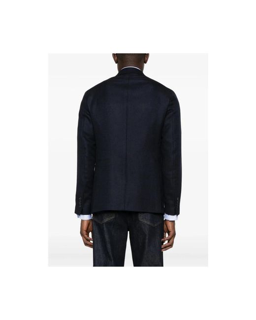 Tagliatore Jassen ,Blauw ,Jacket in het Black voor heren
