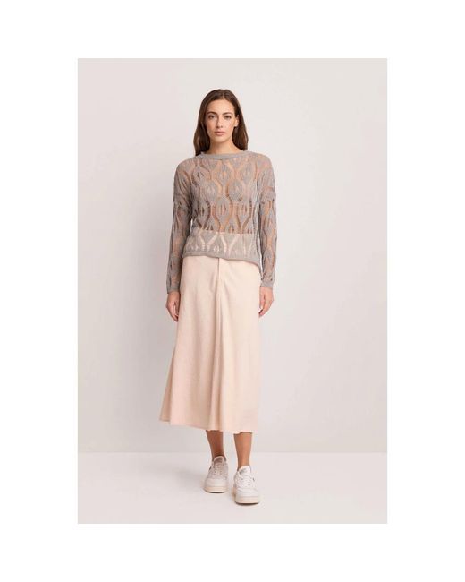 Kocca Brown Round-Neck Knitwear