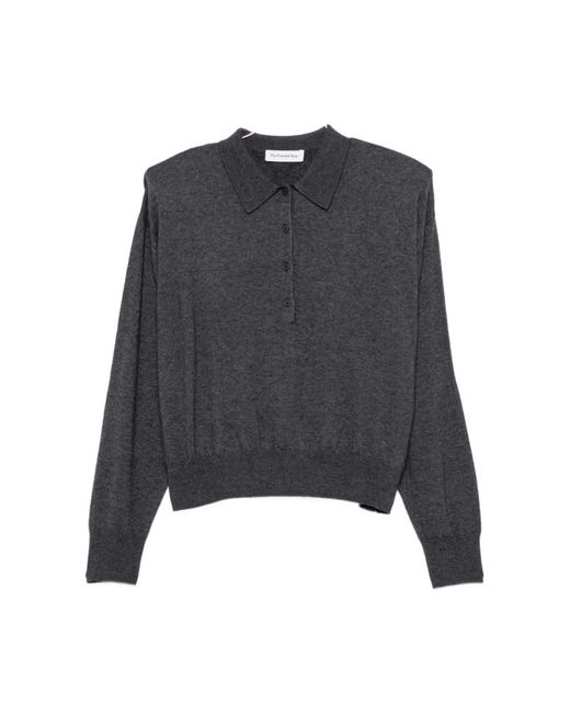 Frankie Shop Gray Polo Shirts