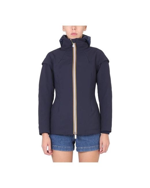K-Way Blue Winter Jackets